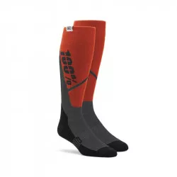 ponožky TORQUE MX, 100% - USA (oranžová/šedá) M168-232 100%