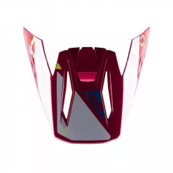 kšilt pro přilby S-M5 ACTION, ALPINESTARS (červená/žlutá fluo/bílá/modrá, verze ECE 22.05) M142-1939 ALPINESTARS