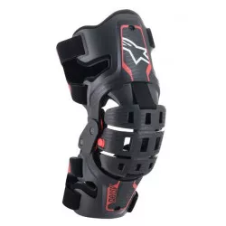 kolenní ortézy BIONIC 5 S, ALPINESTARS, dětské (černá/červená, pár) 2026 M160-496 ALPINESTARS