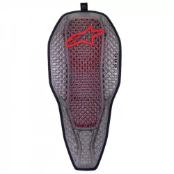 páteřový chránič NUCLEON FLEX PROi vkládací s prodlouženou spodní částí, ALPINESTARS (transparentní/šedá/červená) 2026 M160-500 ALPINESTARS