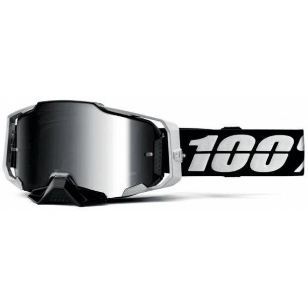 ARMEGA 100% brýle RENEEN S2, stříbrné plexi M150-812 100%