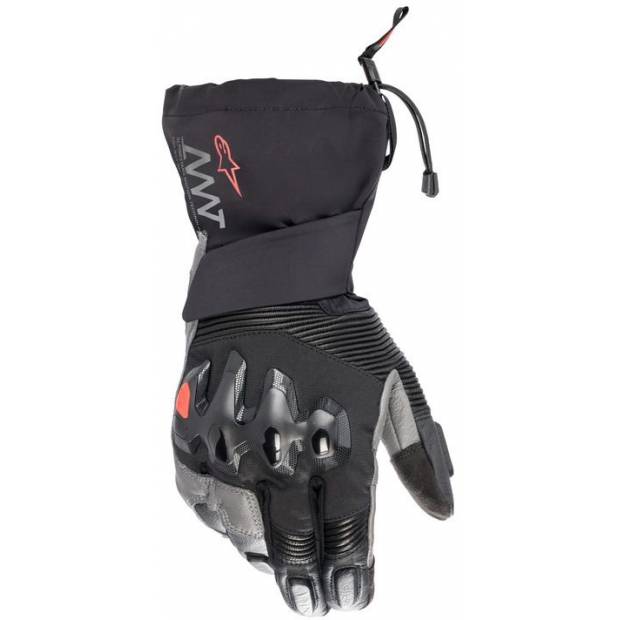 rukavice AMT-10 DRYSTAR XF, ALPINESTARS (černé/červené/šedé) 2023 M120-682 ALPINESTARS