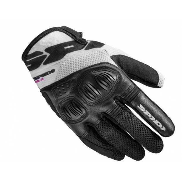 rukavice Flash R LADY, SPIDI, dámské (černá/bílá, vel. XL) M121-163-XL SPIDI