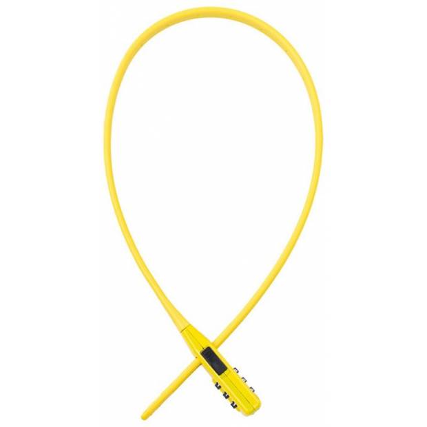 zámek zdrhovací na přilby a příslušenství SECURITY TIE COMBINATION, OXFORD (žlutý) M005-525 OXFORD
