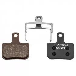 brzdové destičky pro systémy SRAM, BRAKING (směs Organic) 2 ks v balení C009-0021 BRAKING