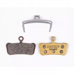 brzdové destičky pro systémy SRAM GUIDE, BRAKING (směs Carbo Metalic) 2 ks v balení C009-0036 BRAKING