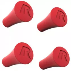 náhradní gumové koncovky pro držáky X-Ggrip, 4ks,(červené) RAM Mounts M021-101 RAM MOUNTS