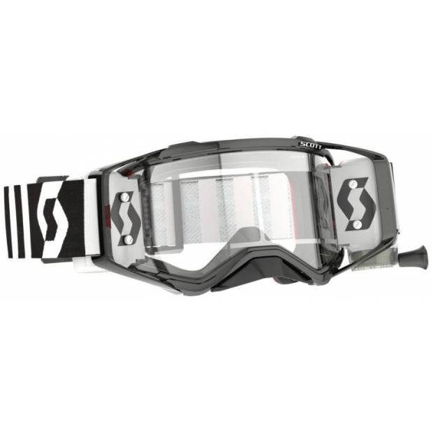 brýle PROSPECT WFS racing černá/bílá, SCOTT - USA, (plexi čiré) M152-507 SCOTT