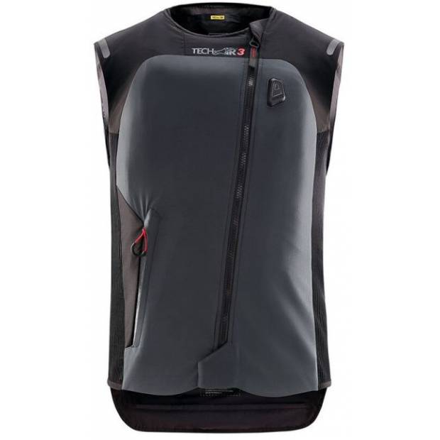 airbagová vesta TECH-AIR®3 system, ALPINESTARS (černá/tmavě šedá, vel. 4XL) M160-513-4XL ALPINESTARS