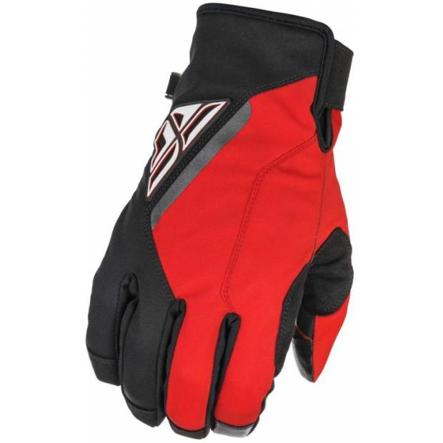 rukavice TITLE, FLY RACING - USA (černá/červená, vel. S) M172-0165-S FLY RACING