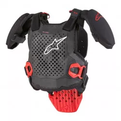 chránič těla A-5 S 2,  ALPINESTARS, dětský (černý/červený) 2026 M160-519 ALPINESTARS