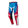 kalhoty RACER PNEUMA, ALPINESTARS, dětské (bílá/modrá/červená, vel. 22) M174-0037-22 ALPINESTARS