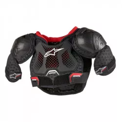 chránič těla BIONIC KICKSTART, ALPINESTARS, dětský (černá/červená, vel. 4/6 let) M160-537-46 ALPINESTARS