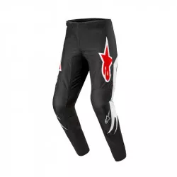 kalhoty FLUID LUCENT, ALPINESTARS (černá/bílá/červená) M171-0191 ALPINESTARS