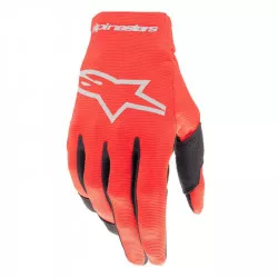 rukavice RADAR, ALPINESTARS (červená/stříbrná) 2026 M172-0173 ALPINESTARS