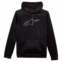mikina INCEPTION ATHLETIC HOODIE, ALPINESTARS (černá) M180-445 ALPINESTARS