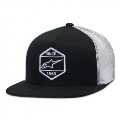kšiltovka BOLT TRUCKER, ALPINESTARS (černá/bílá) M186-698 ALPINESTARS