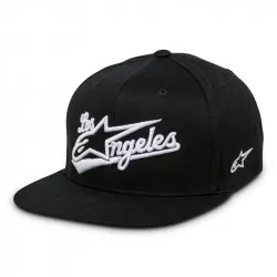 kšiltovka LOS ANGELES HAT, ALPINESTARS (černá/bílá) M186-723 ALPINESTARS