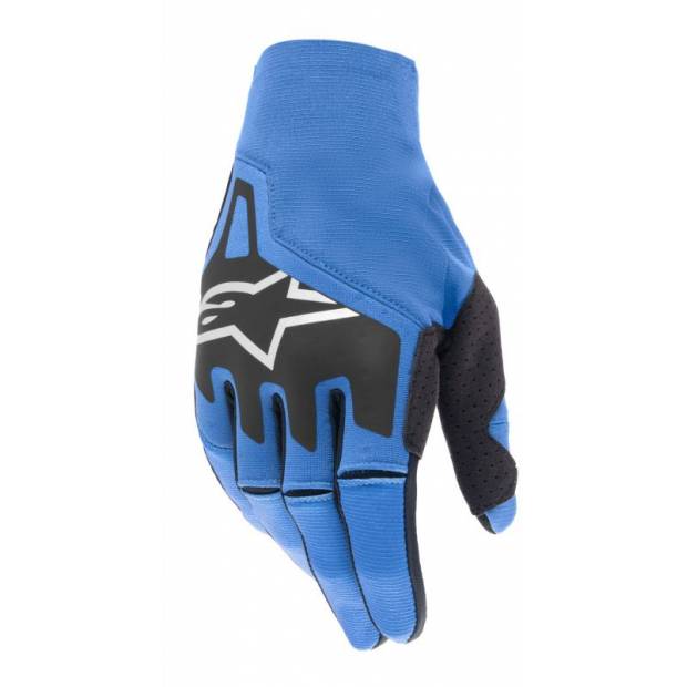 rukavice TECHSTAR, ALPINESTARS (modrá/černá/bílá, vel. L) M172-0170-L ALPINESTARS