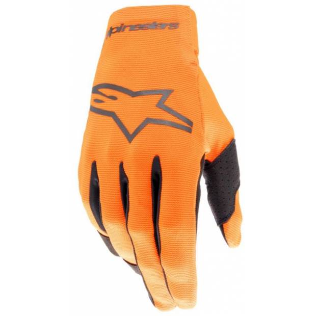 rukavice RADAR, ALPINESTARS, dětské (oranžová/černá) 2024 M175-0033 ALPINESTARS