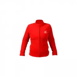 Mikina ACI červená fleece na zip dámská 285 g X MIKINA 111N ACI