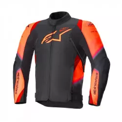 bunda T-SP 1 2 WATERPROOF, ALPINESTARS (černá/červená fluo) 2026 M100-923 ALPINESTARS