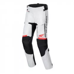 kalhoty BOGOTA PRO DRYSTAR HONDA kolekce, ALPINESTARS (světle šedá/červená fluo/černá) 2026 M110-414 ALPINESTARS