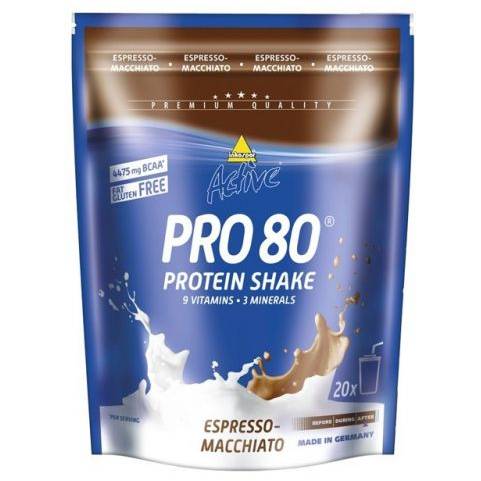 protein ACTIVE PRO 80 / 500 g Espresso macchiato (Inkospor - Německo) M022-047 Inkospor