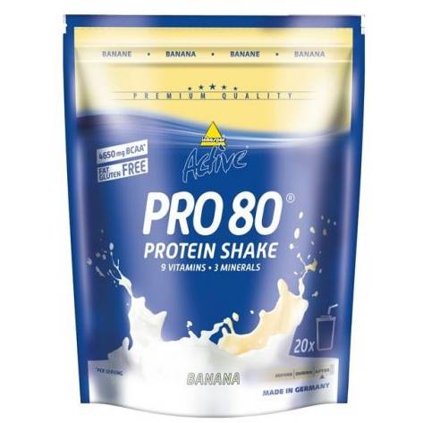 protein ACTIVE PRO 80 / 500 g Banán (Inkospor - Německo) M022-049 Inkospor