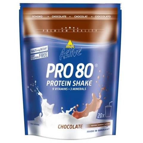 protein ACTIVE PRO 80 / 500 g Čokoláda (Inkospor - Německo) M022-051 Inkospor