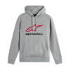 mikina ALWAYS 2.0, ALPINESTARS (šedá/červená/černá, vel. M) M180-465-M ALPINESTARS