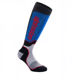 ponožky MX PLUS, ALPINESTARS (černá/červená/modrá/šedá) 2026 M168-250 ALPINESTARS