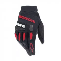 rukavice FULL BORE HONDA kolekce, ALPINESTARS (černá/červená) 2026 M172-0189 ALPINESTARS
