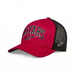 kšiltovka DUNKER TRUCKER, ALPINESTARS (červená/černá) M186-789 ALPINESTARS
