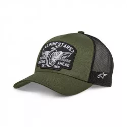 kšiltovka HERITAGE PATCH TRUCKER, ALPINESTARS (zelená/černá) M186-794 ALPINESTARS