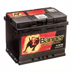 60Ah baterie 480A, pravá BANNER Starting Bull 241x175x190 BA 56060 BANNER