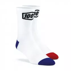 ponožky TERRAIN MTB, 100% -USA (bílá) M168-259 100%