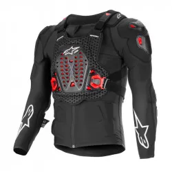 chránič těla BIONIC XTR PLASMA, ALPINESTARS (černá/červená/bílá) 2026 M160-557 ALPINESTARS