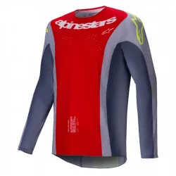 dres TECHSTAR MELT, ALPINESTARS (červená/šedá) M170-0254 ALPINESTARS