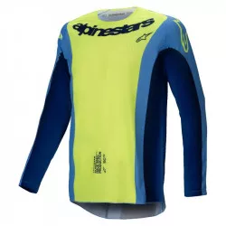 dres TECHSTAR MELT, ALPINESTARS (žlutá fluo/modrá) M170-0257 ALPINESTARS