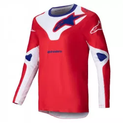 dres RACER VEIL, ALPINESTARS (červená/bílá) M170-0259 ALPINESTARS