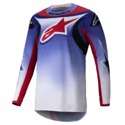 dres FLUID WURX, ALPINESTARS (fialová/červená) M170-0278 ALPINESTARS