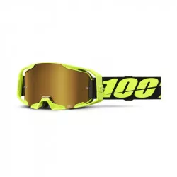 ARMATIC 100% brýle Neon Yellow, zlaté true plexi M150-1062 100%