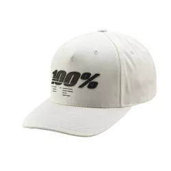 kšiltovka 100% - STAUNCH Snapback bíla (vel. UNI) M186-867 100%