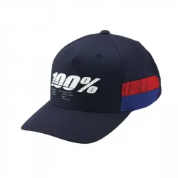 kšiltovka 100% - LOYAL X-Fit Snapback modrá (vel. UNI) M186-872 100%