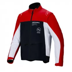 bunda LITE-DURA SOFTSHELL, ALPINESTARS (černá/červená/bílá) 2027 M100-1090 ALPINESTARS