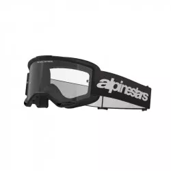 brýle VISION 3 WORDMARK, ALPINESTARS (černá, čiré plexi) 2027 M150-1012 ALPINESTARS