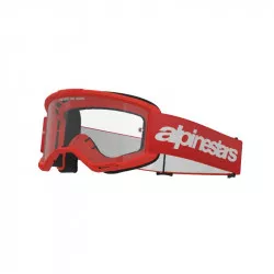 brýle VISION 3 WORDMARK, ALPINESTARS (červená, čiré plexi) 2027 M150-1014 ALPINESTARS