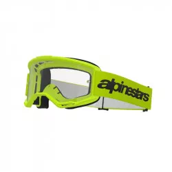 brýle VISION 3 WORDMARK, ALPINESTARS (žlutá fluo, čiré plexi) 2027 M150-1016 ALPINESTARS