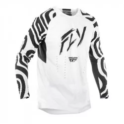 dres EVOLUTION, FLY RACING - USA 2025 (bílá/černá) M170-0306 FLY RACING